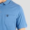 Μπλούζα Polo με τσέπη Pre End Γαλάζιο