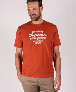 Μπλούζα T-shirt Pre End Πορτοκαλί