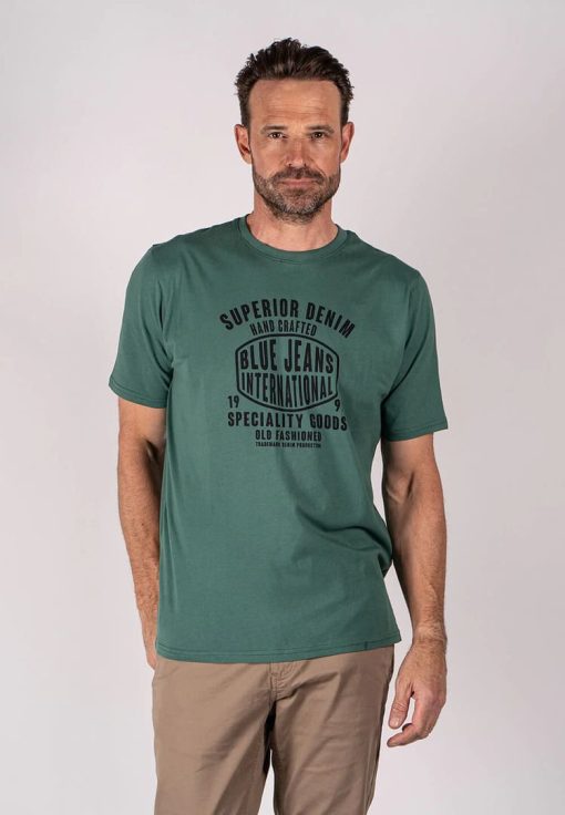 Μπλούζα T-shirt Pre End Πράσινο