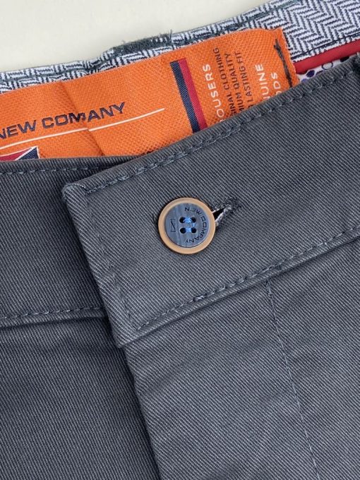 Παντελόνι χειμωνιάτικο Classic-Fit New Company Γκρι